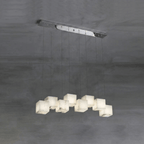 Alabaster Box Chandelier – product view 17