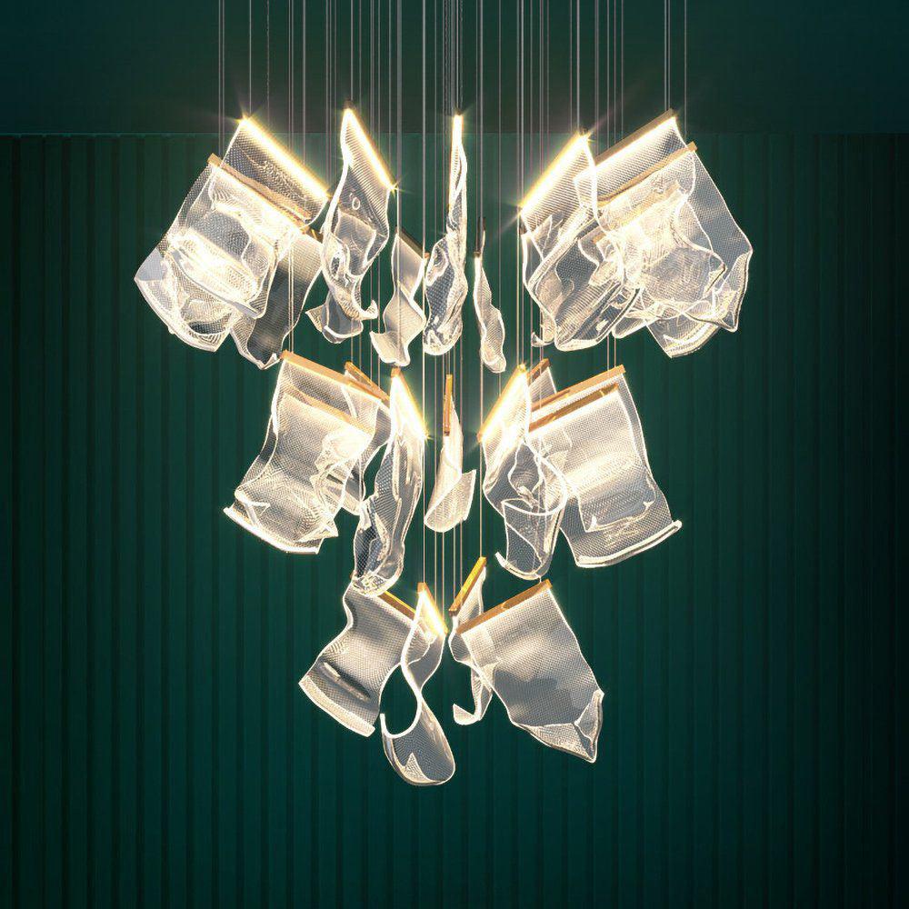 Acrylic LED Chandelier — product view 9