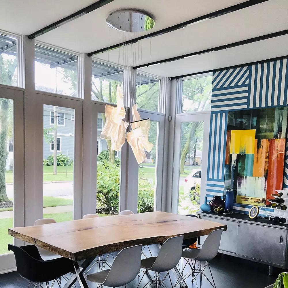 Acrylic LED Chandelier — product view 10