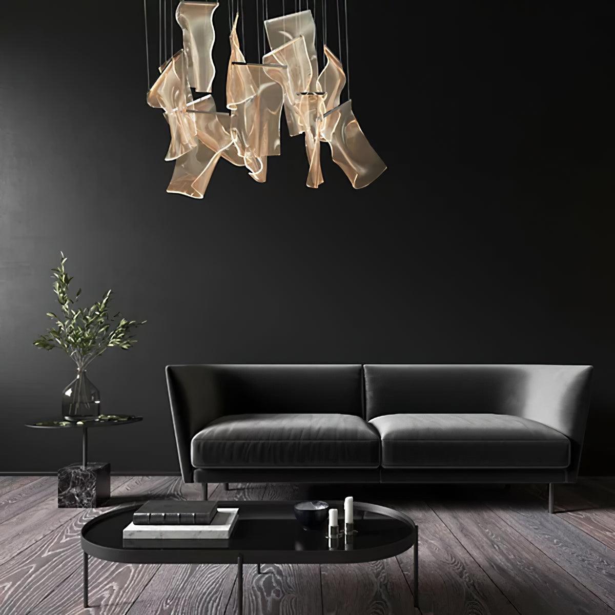 Acrylic LED Chandelier — product view 12