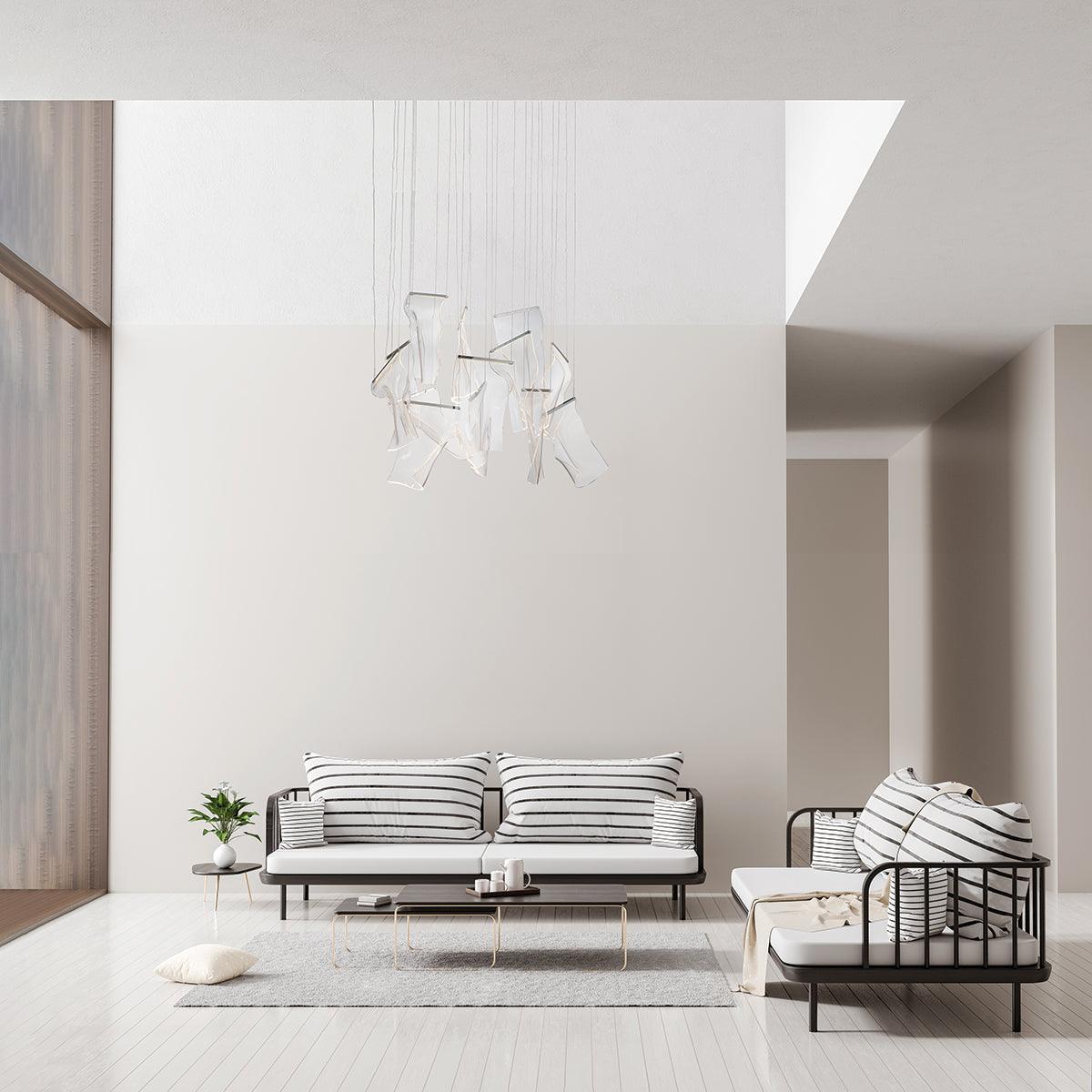 Acrylic LED Chandelier — product view 13