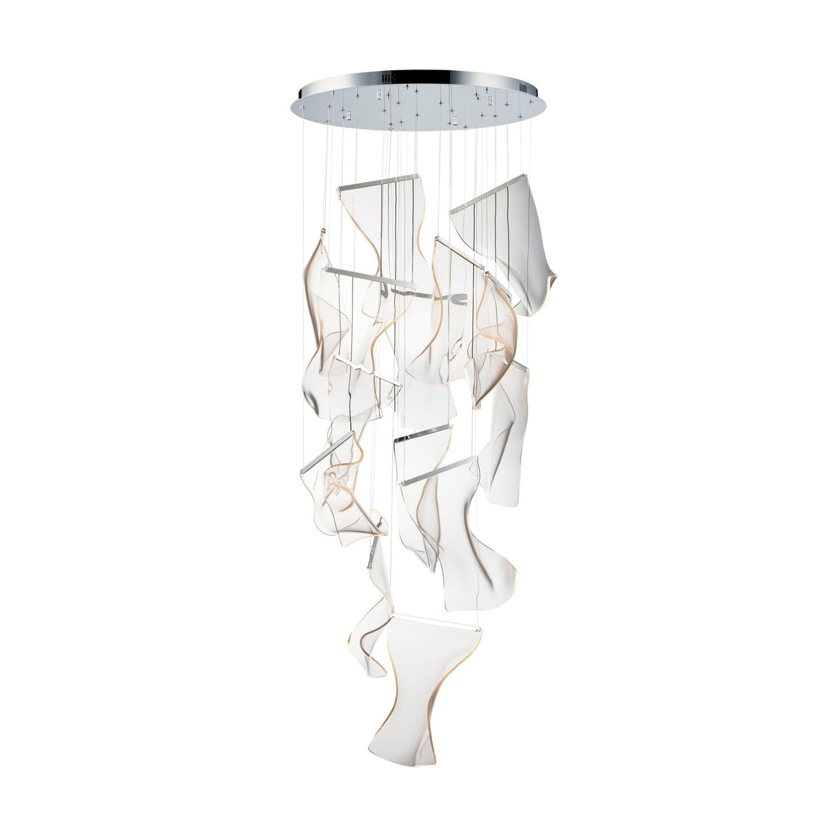 Acrylic LED Chandelier — product view 18