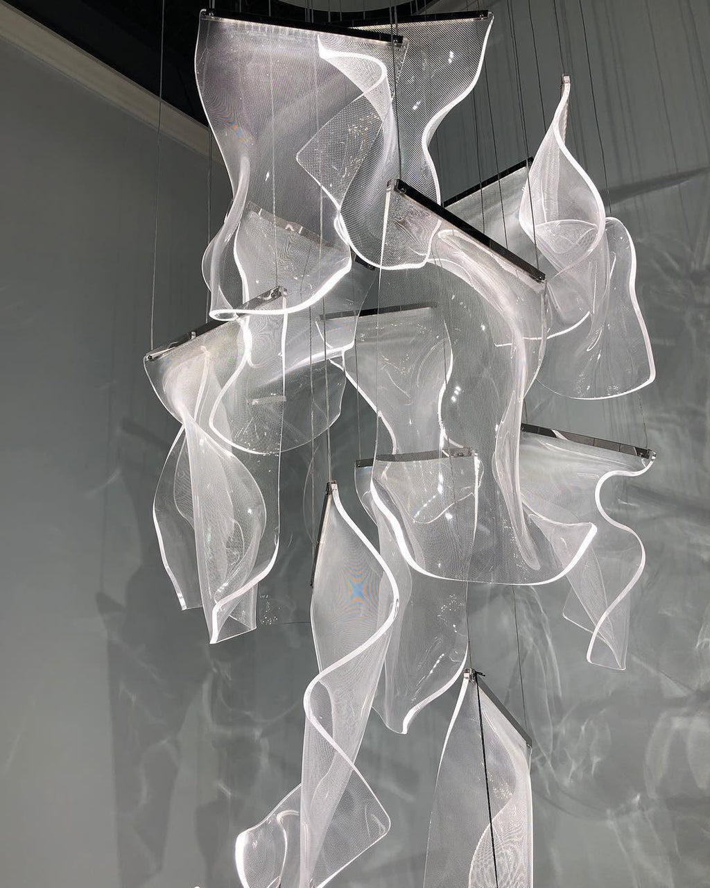 Acrylic LED Chandelier — product view 37