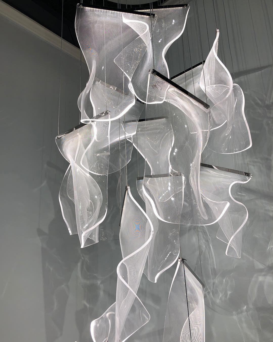 Acrylic LED Chandelier — product view 37