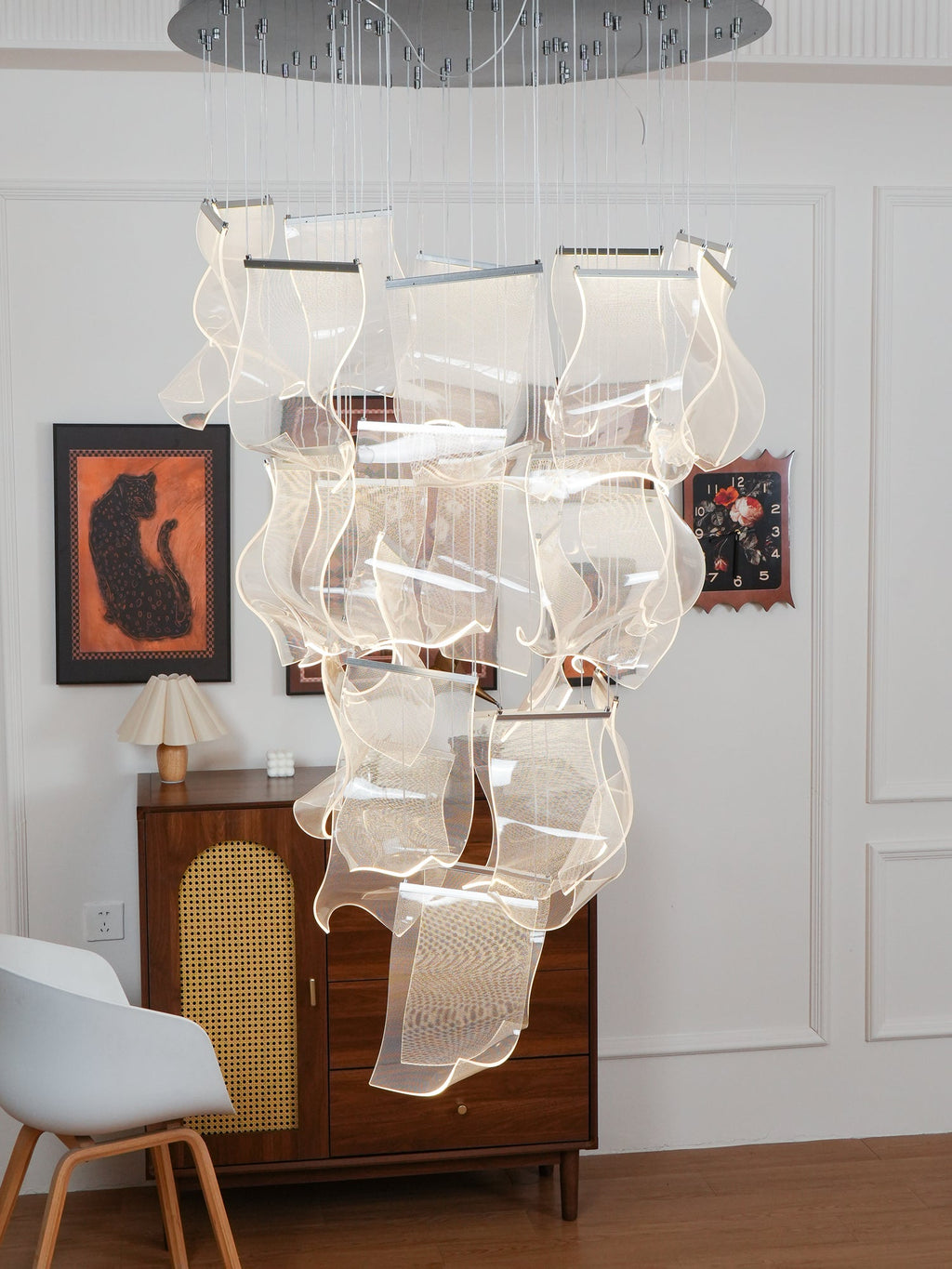 Acrylic LED Chandelier — product view 54