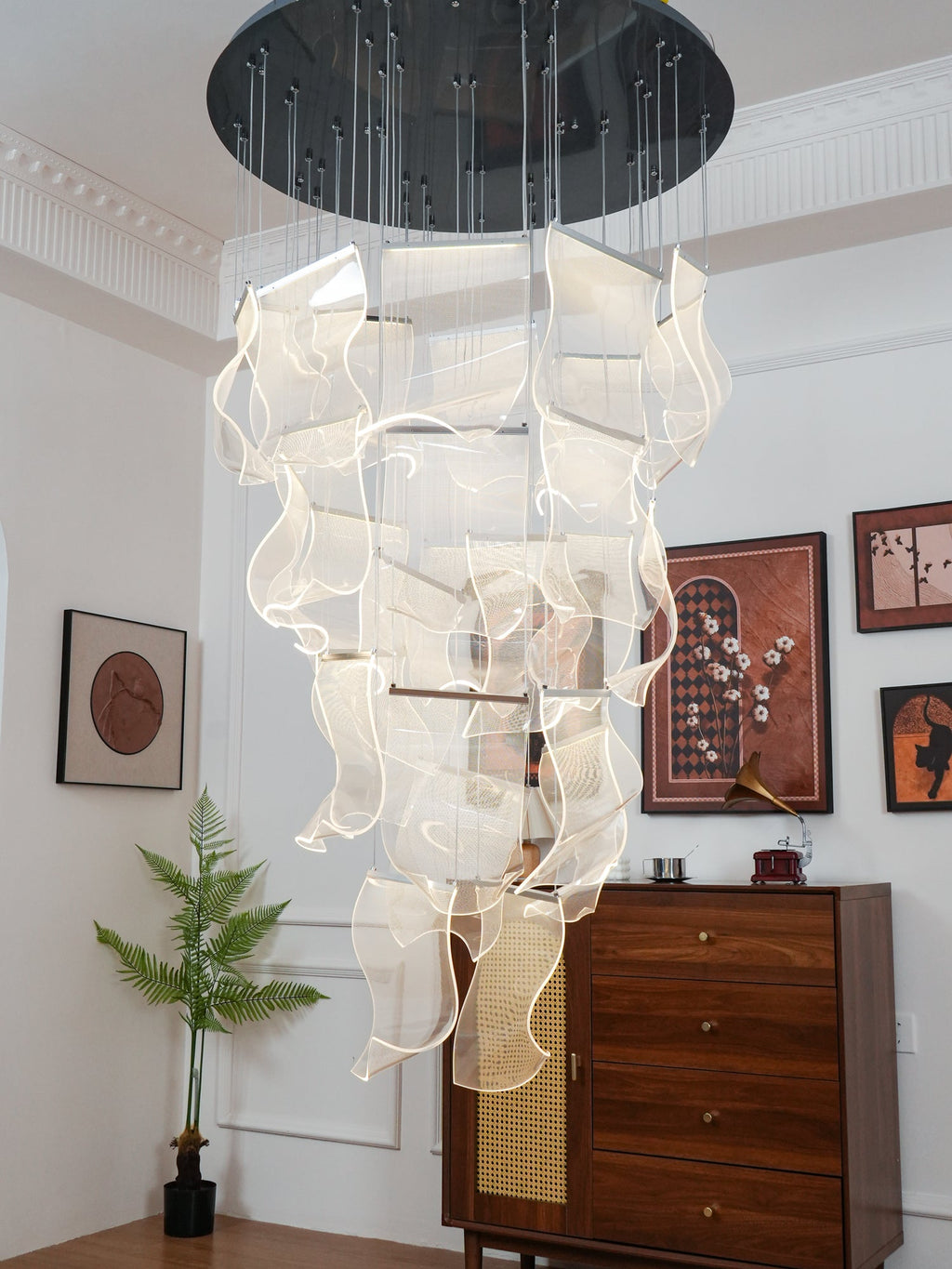 Acrylic LED Chandelier — product view 56