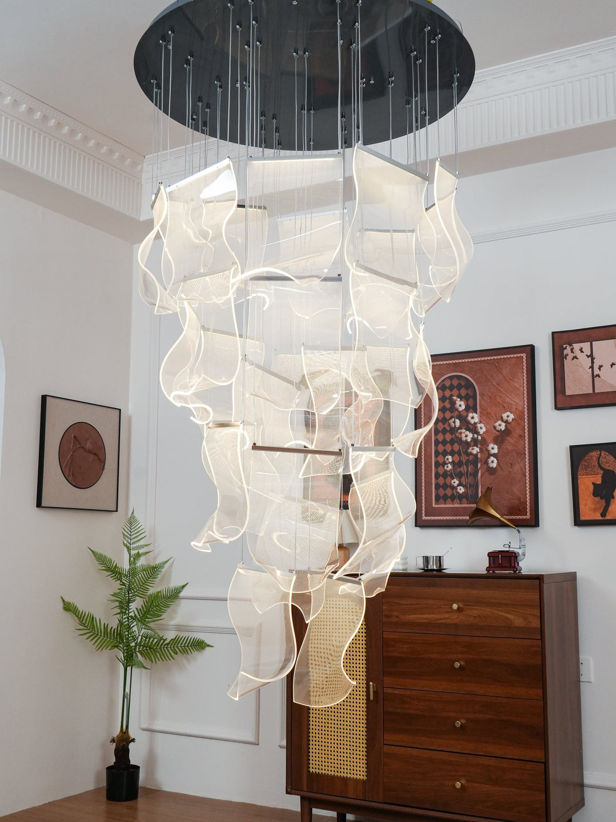 Acrylic LED Chandelier — product view 56
