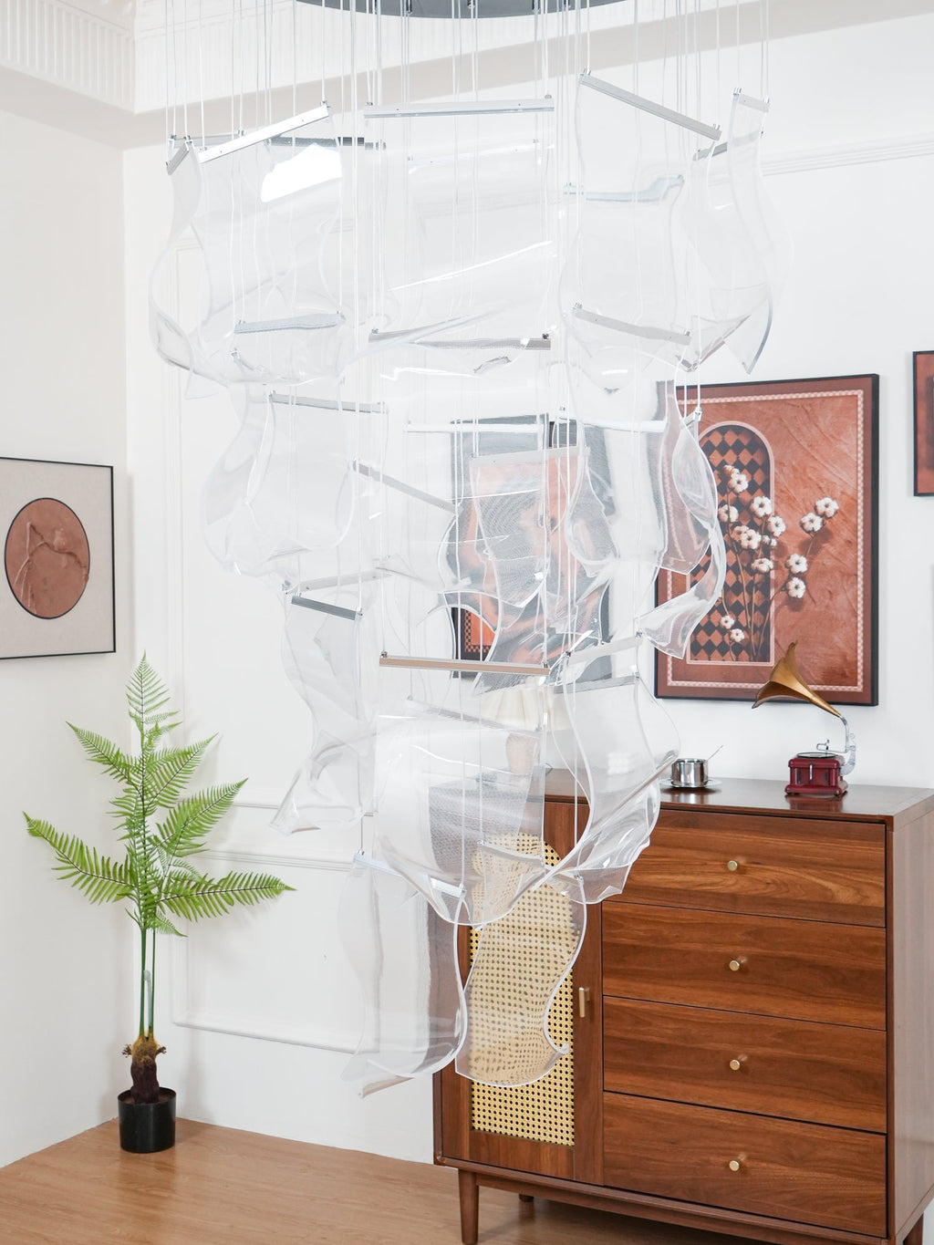 Acrylic LED Chandelier — product view 57