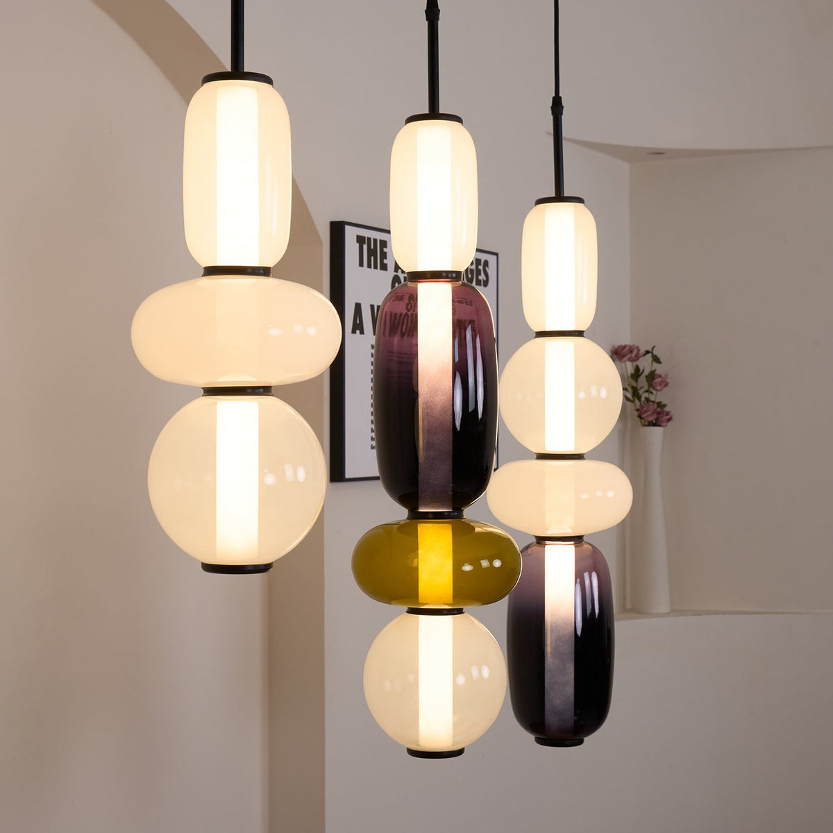 Candied Glass Pendant Light – product view 12