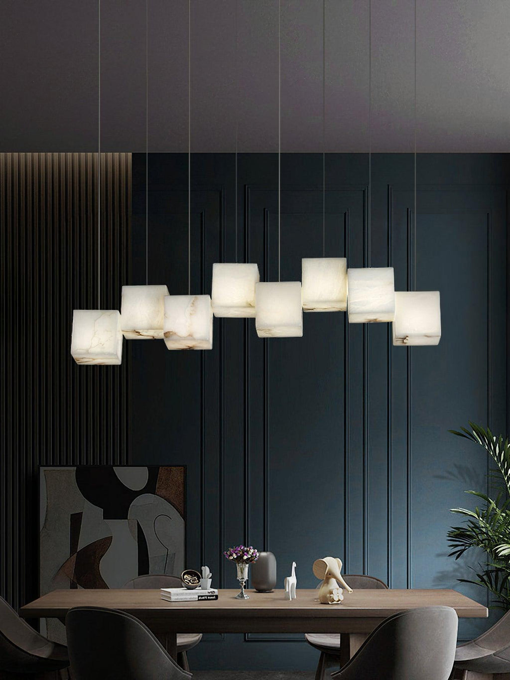 Alabaster Box Pendant Light – product view 11