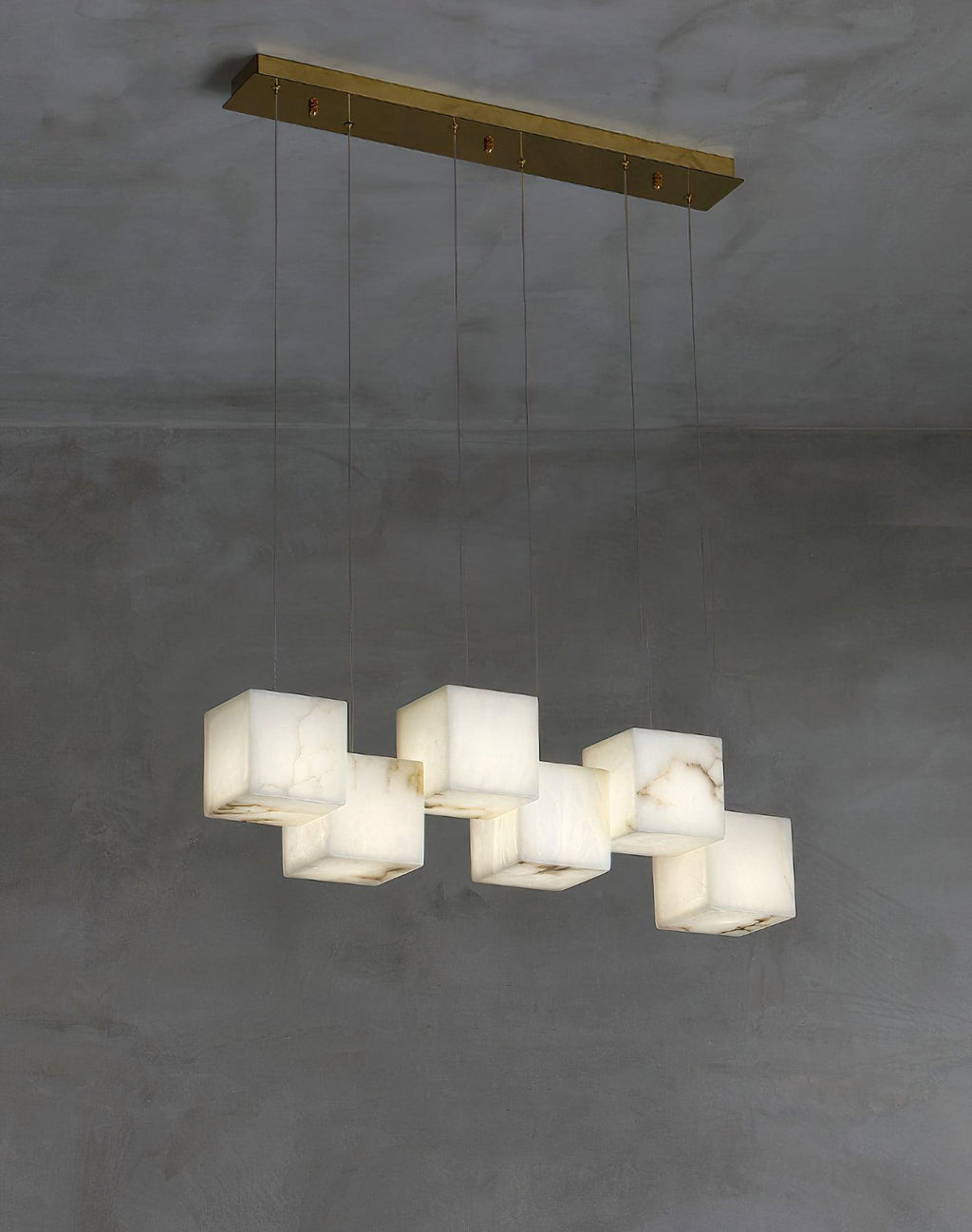 Alabaster Box Pendant Light – product view 16