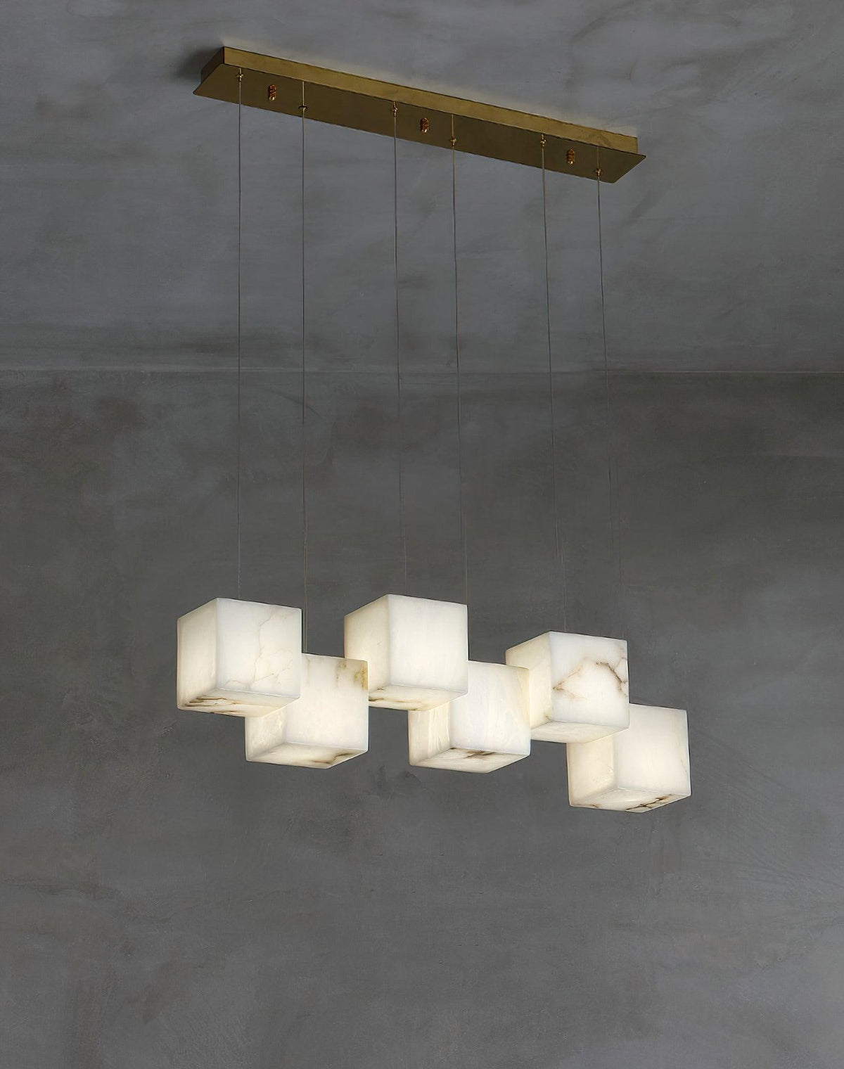 Alabaster Box Pendant Light – product view 16