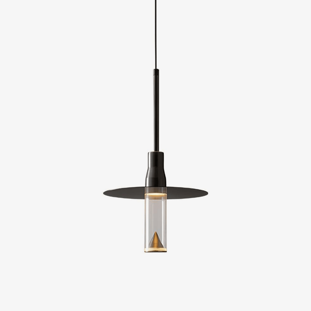 Acrylic Hat Plate Pendant Light — product view 1