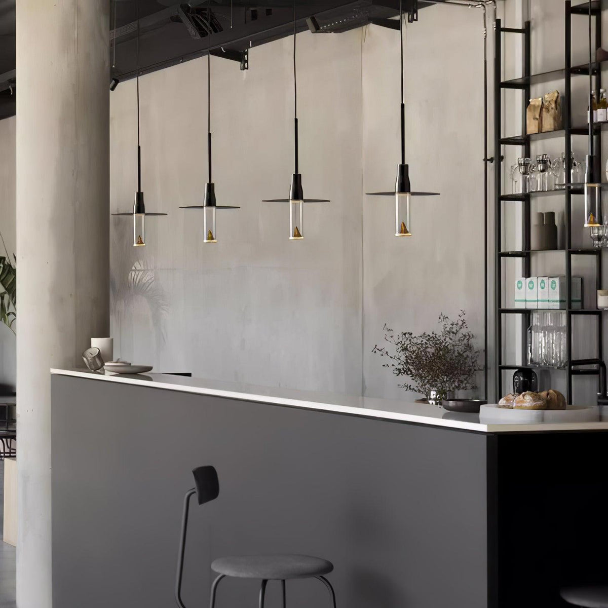 Acrylic Hat Plate Pendant Light — product view 15