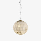 Alabaster Ball Pendant Light – product view 1