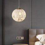 Alabaster Ball Pendant Light – product view 6