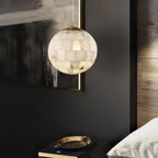 Alabaster Ball Pendant Light – product view 7
