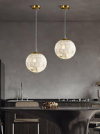 Alabaster Ball Pendant Light – product view 13