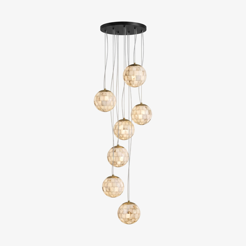 Alabaster Ball Pendant Light – product view 19