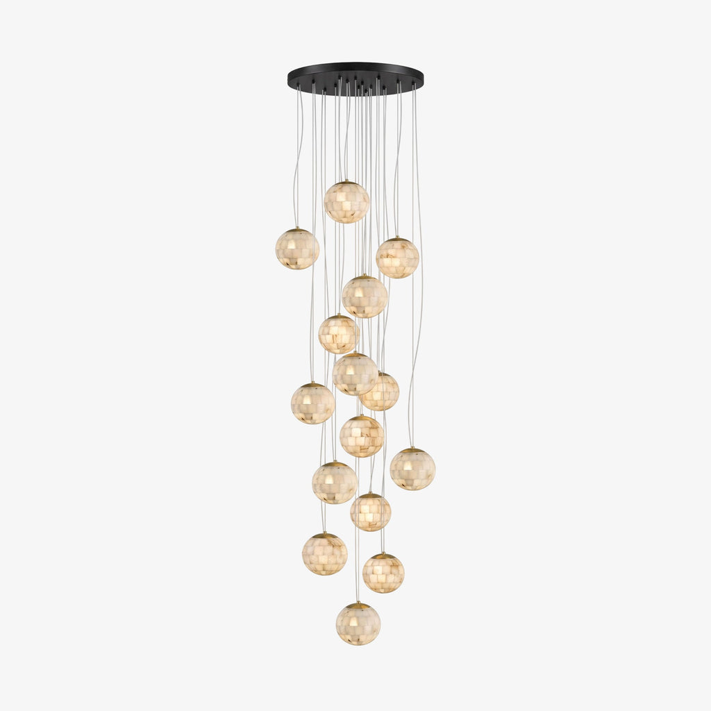 Alabaster Ball Pendant Light – product view 22