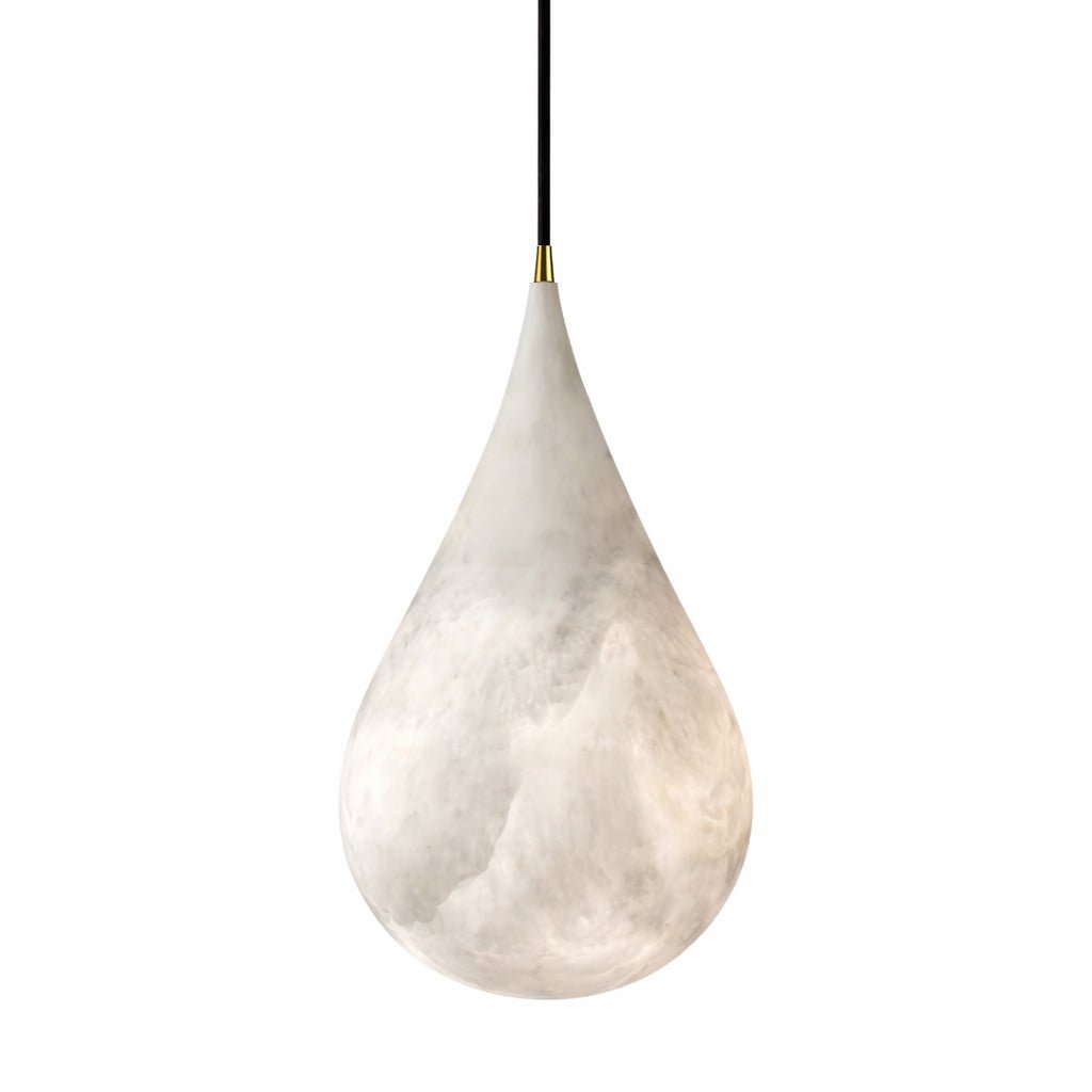 Alabaster Raindrop Pendant Light – product view 18