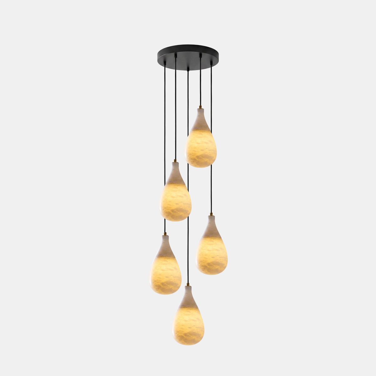 Alabaster Raindrop Pendant Light – product view 24
