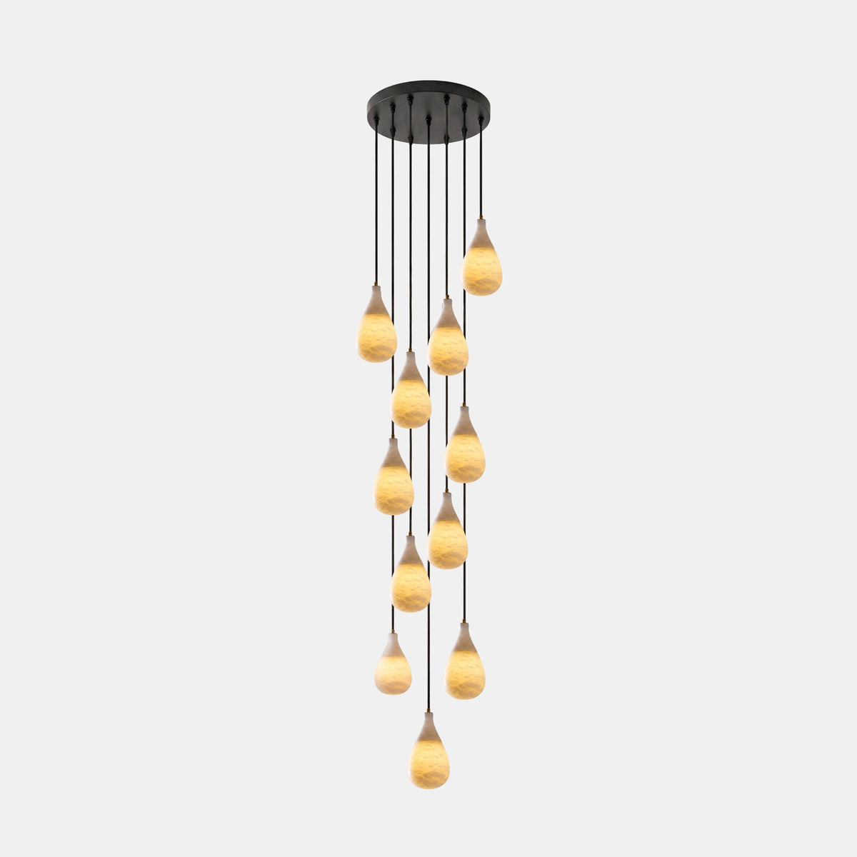 Alabaster Raindrop Pendant Light – product view 26