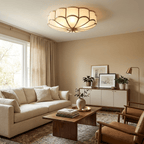 Flower Shape Glass Recessed Ceiling Light – product view 2