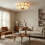 Flower Shape Glass Recessed Ceiling Light – product view 5