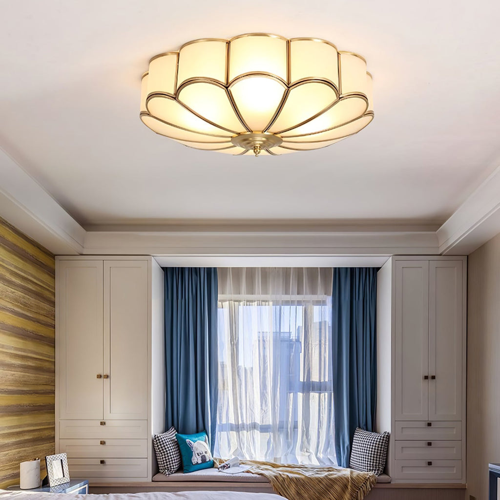 Flower Shape Glass Recessed Ceiling Light – product view 26