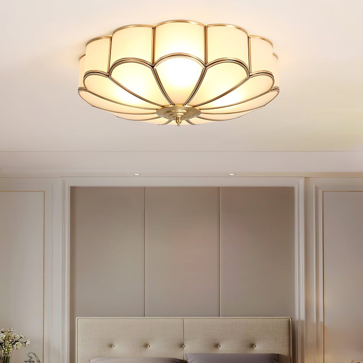 Flower Shape Glass Recessed Ceiling Light – product view 27