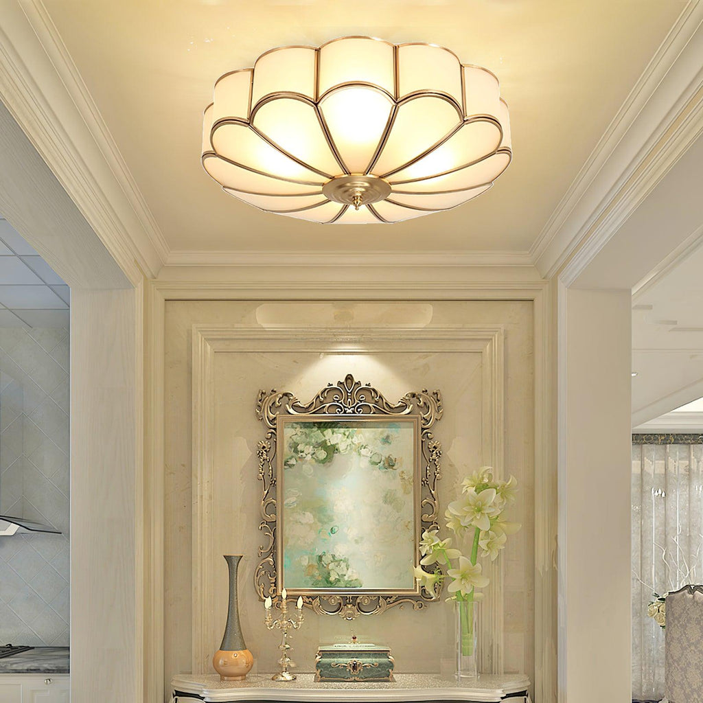 Flower Shape Glass Recessed Ceiling Light – product view 32