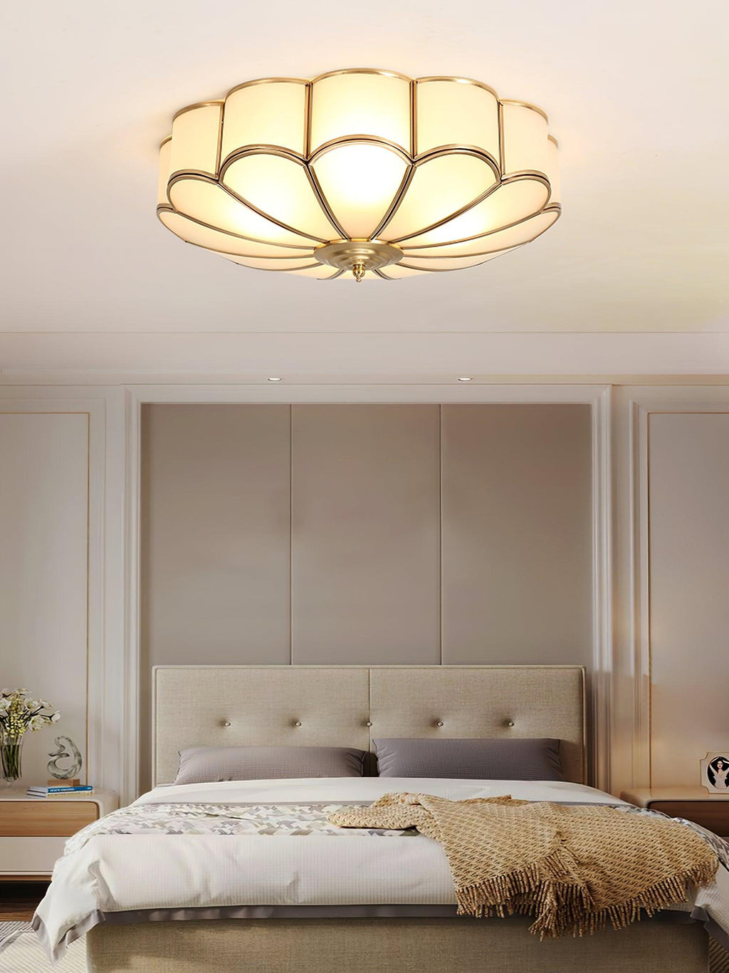 Flower Shape Glass Recessed Ceiling Light – product view 36