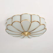 Brass & White