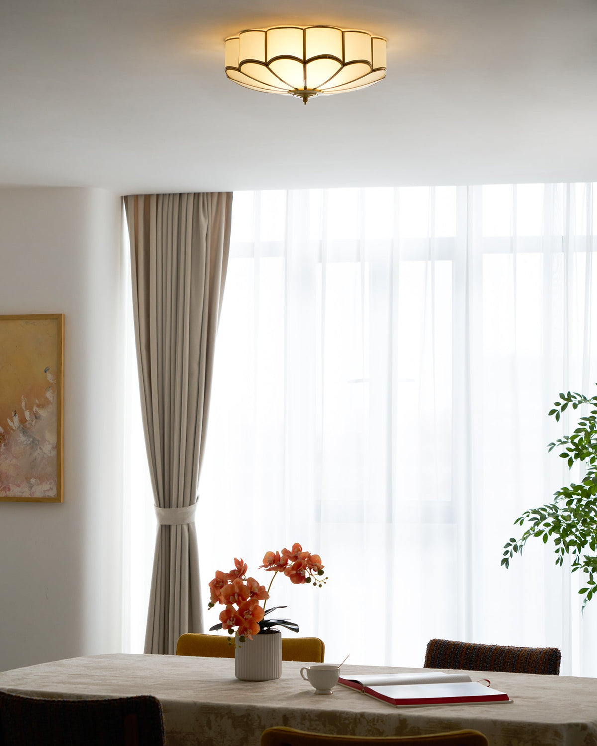 Flower Shape Glass Recessed Ceiling Light – product view 52