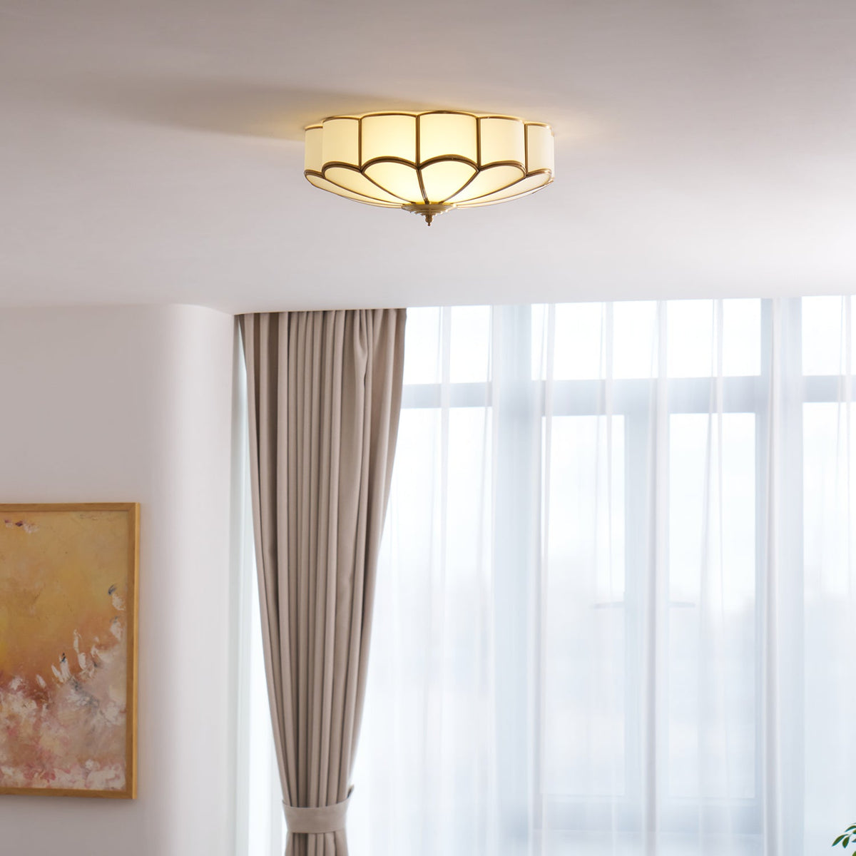 Flower Shape Glass Recessed Ceiling Light – product view 53