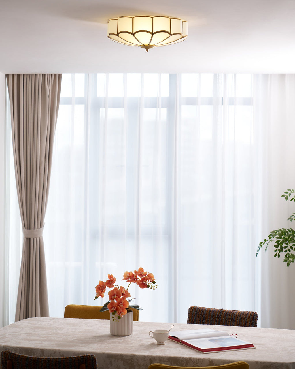 Flower Shape Glass Recessed Ceiling Light – product view 54