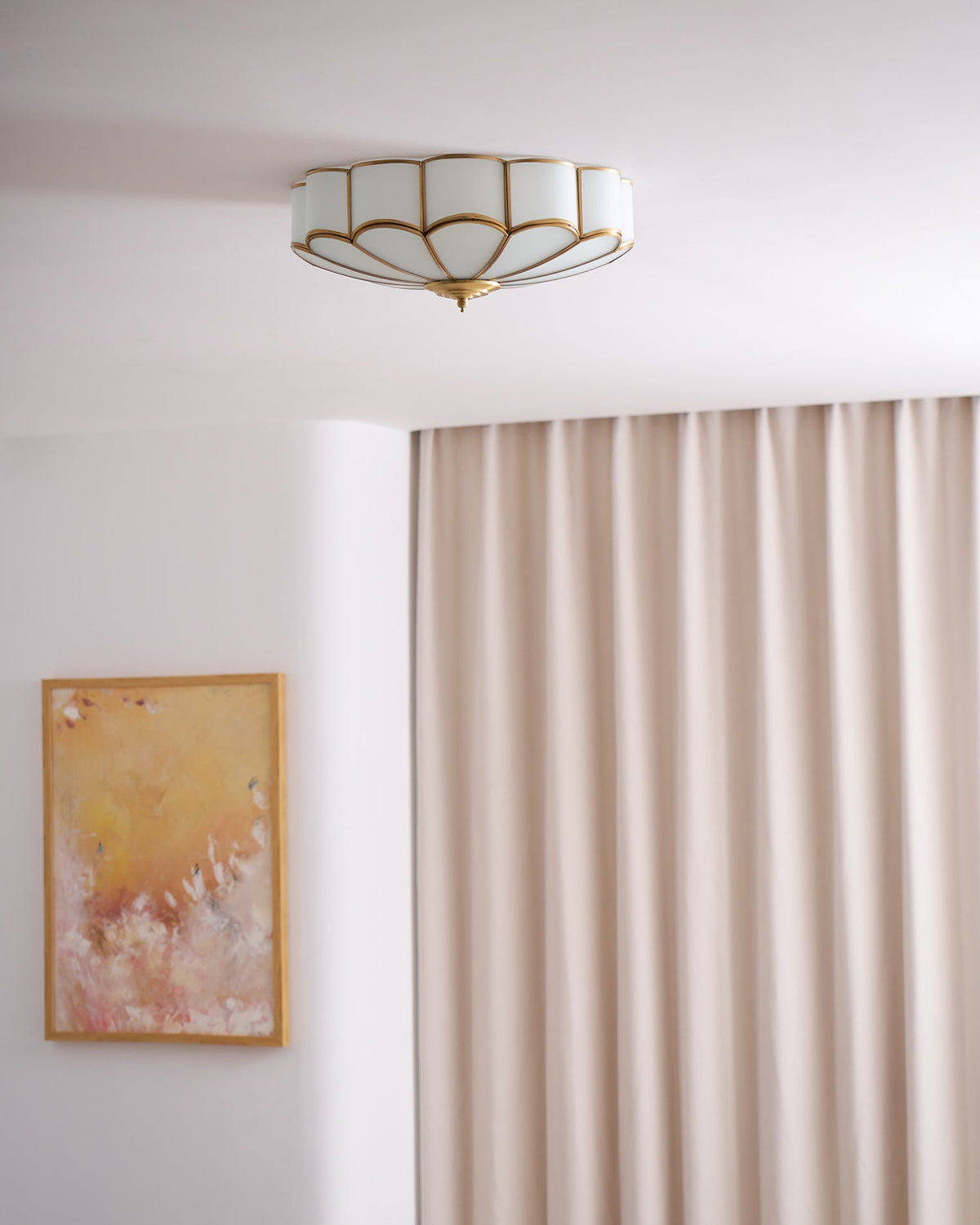 Flower Shape Glass Recessed Ceiling Light – product view 60