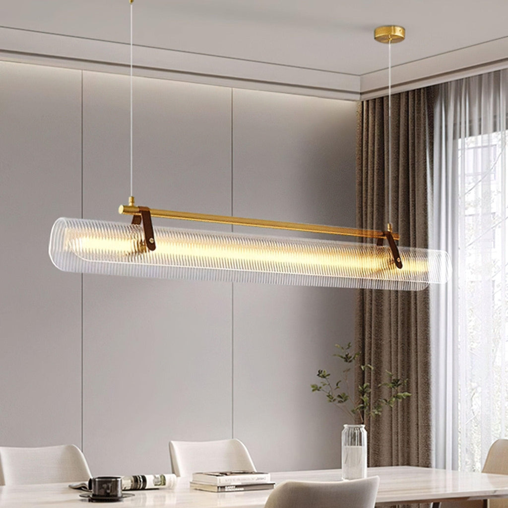 Acrylic Linear Chandelier – product view 2