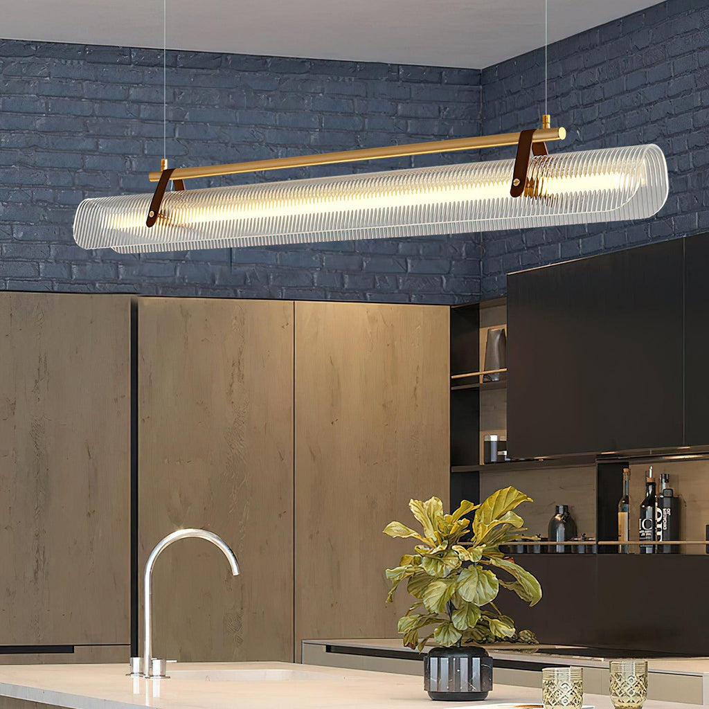 Acrylic Linear Chandelier – product view 6