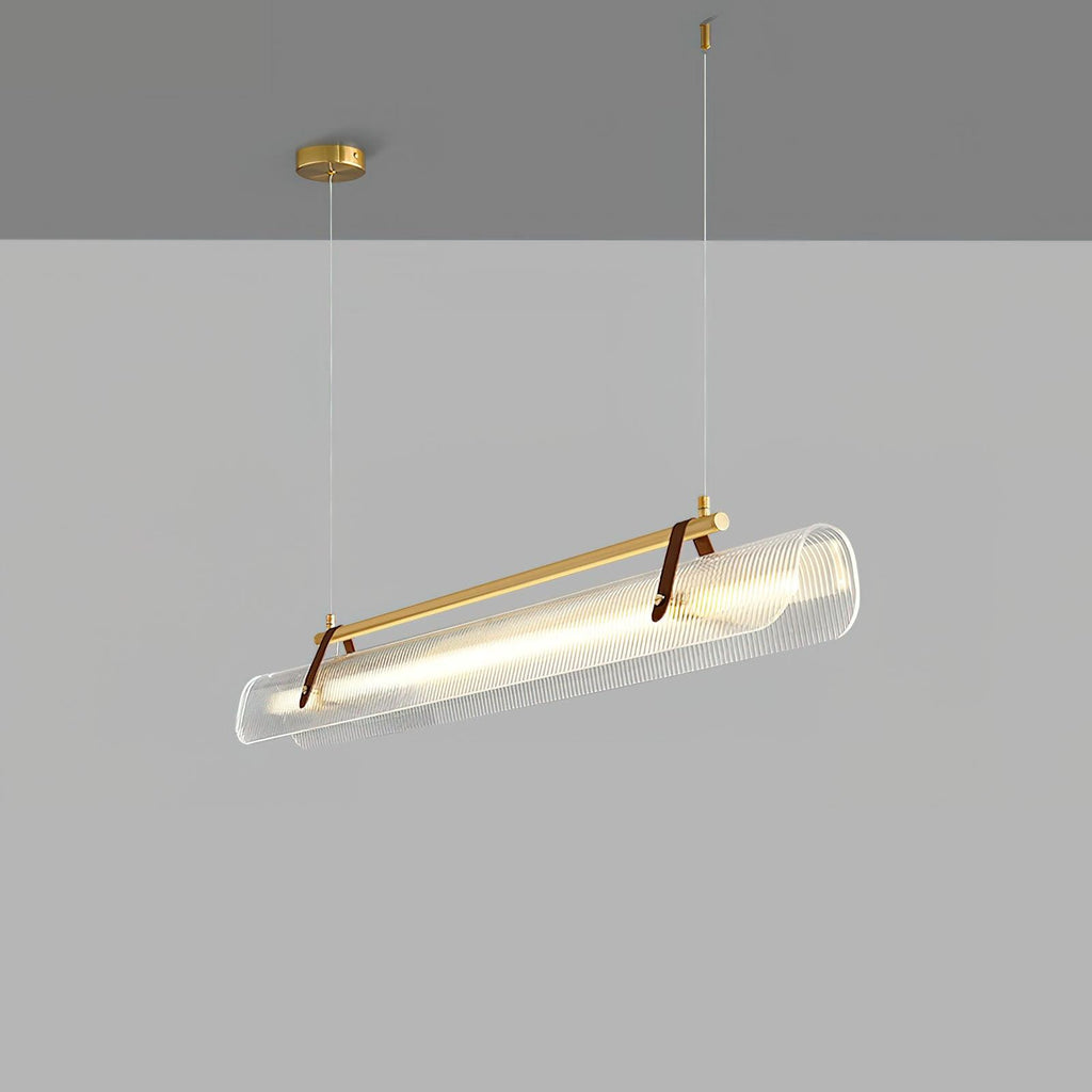 Acrylic Linear Chandelier – product view 10