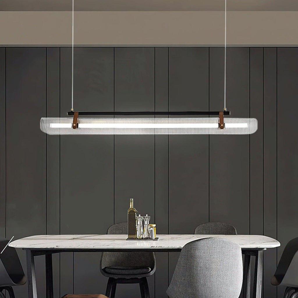 Acrylic Linear Chandelier – product view 12
