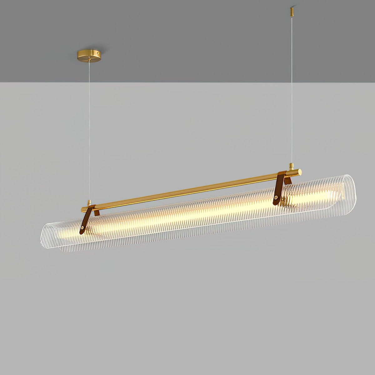 Acrylic Linear Chandelier – product view 13