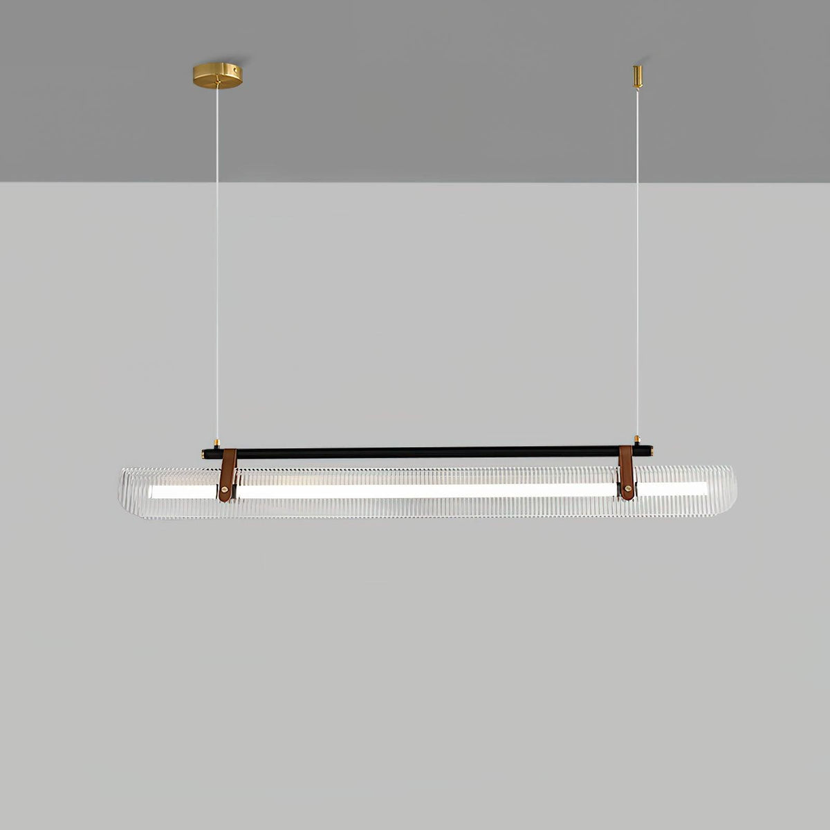 Acrylic Linear Chandelier – product view 14