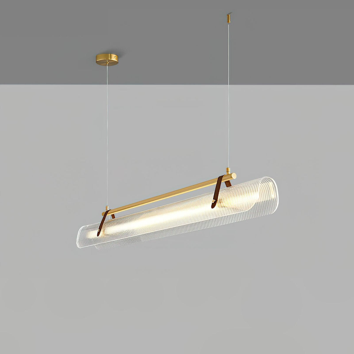 Acrylic Linear Chandelier – product view 17