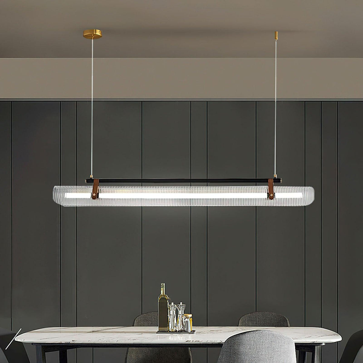 Acrylic Linear Chandelier – product view 36