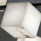 Alabaster Square Box Chandelier – product view 14