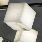 Alabaster Square Box Chandelier – product view 20