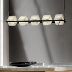 Alabaster Square Box Chandelier – product view 27