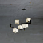 Alabaster Square Box Chandelier – product view 28